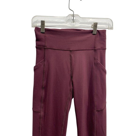 Lululemon Invigorate High-Rise Tight 25" Cassis SZ 4 - Picture 5 of 9